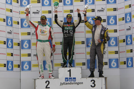 Fra venstre, Paolo Necchi, Alx Danielsson og René Rasmussen.
